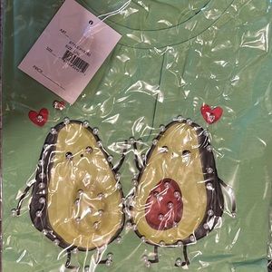 Green Avocado design T-Shirt